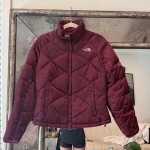 The North Face Women's Maroon Puffer Jacket